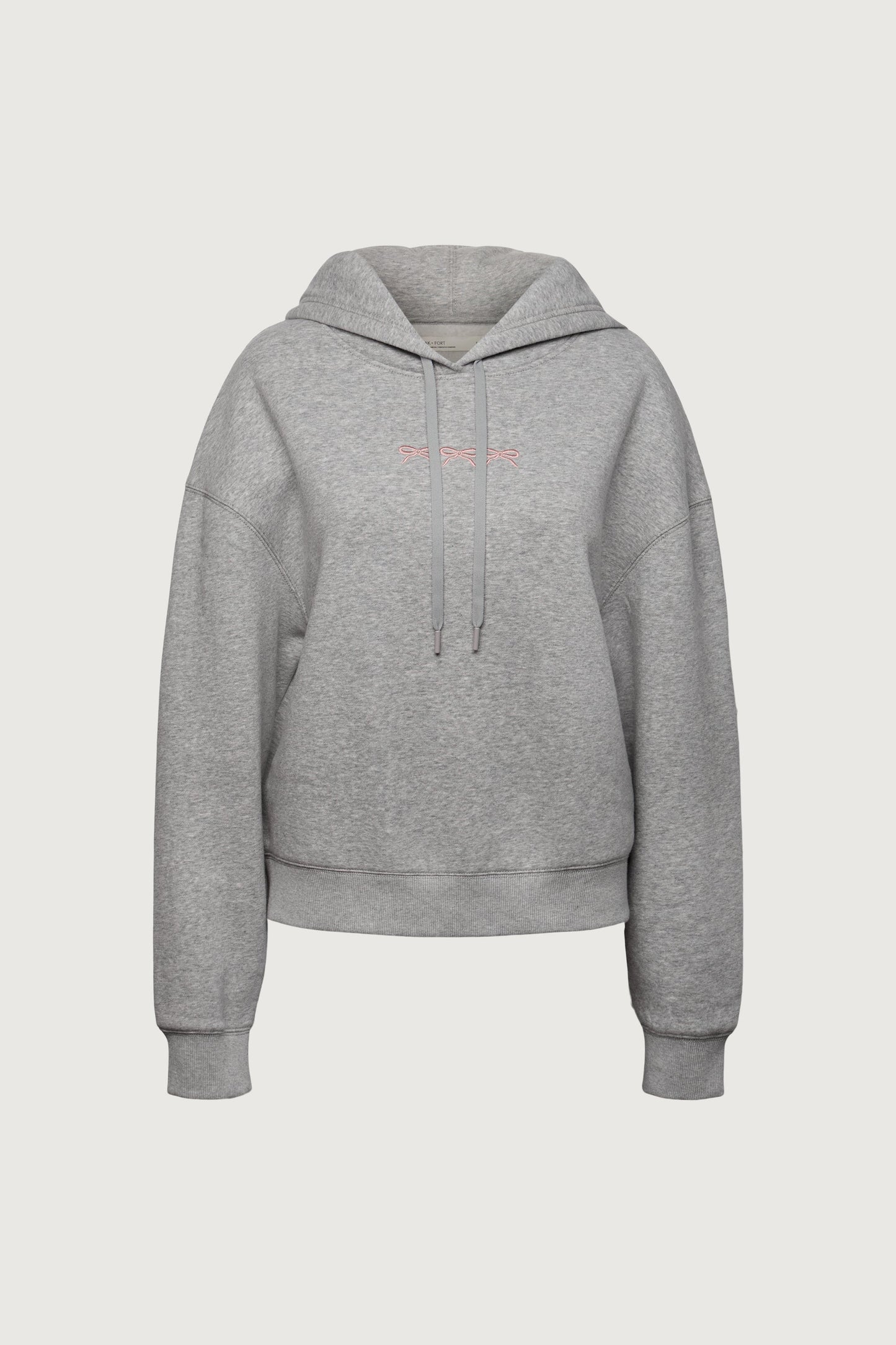 FLEECE STUDIO BOW GRAPHIC HOODIE