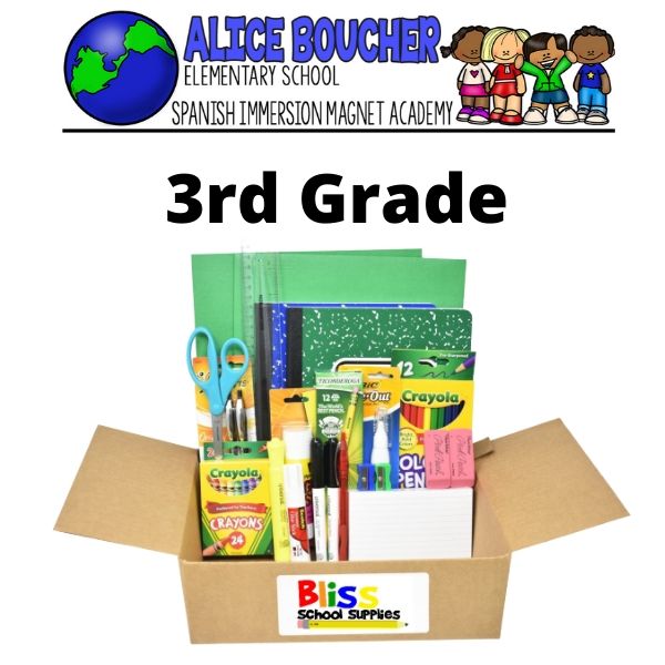 Alice Boucher - 4th Grade School Supply Kit