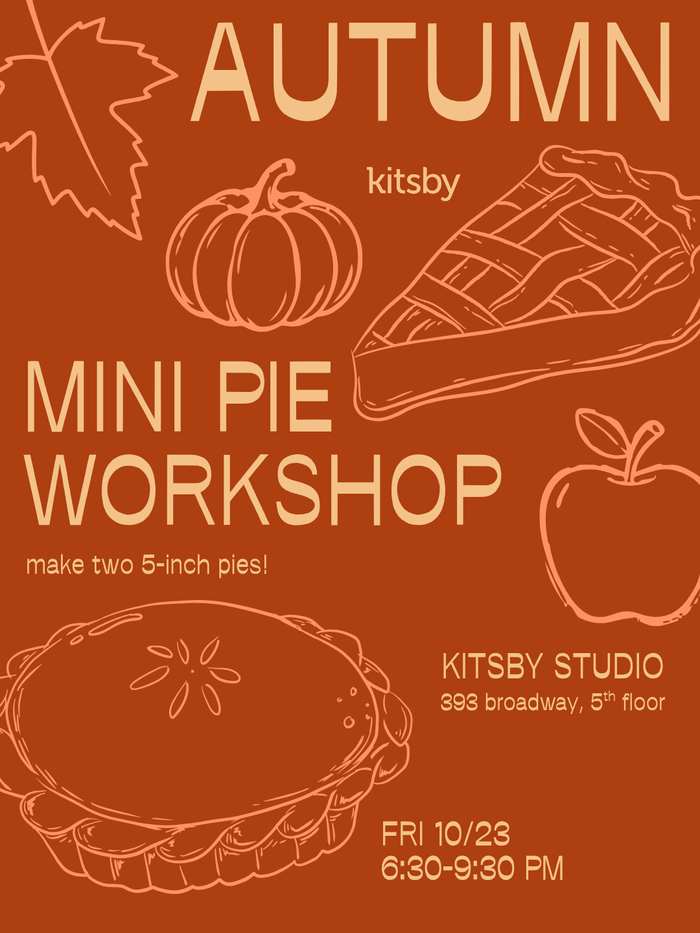 Autumn Mini Pies Workshop