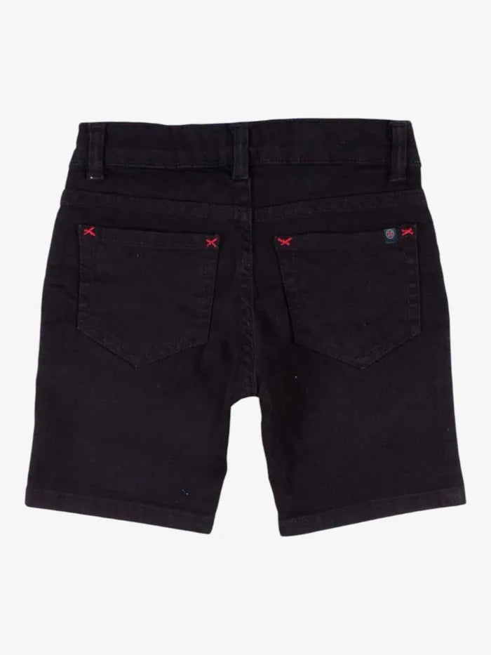 Bermuda Independent Wa Skinny Black Niño Negro - Indy