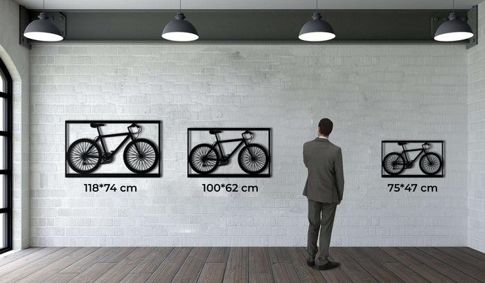 Bicycle Metal Wall Art - Decor available at Dekadron for $99.90