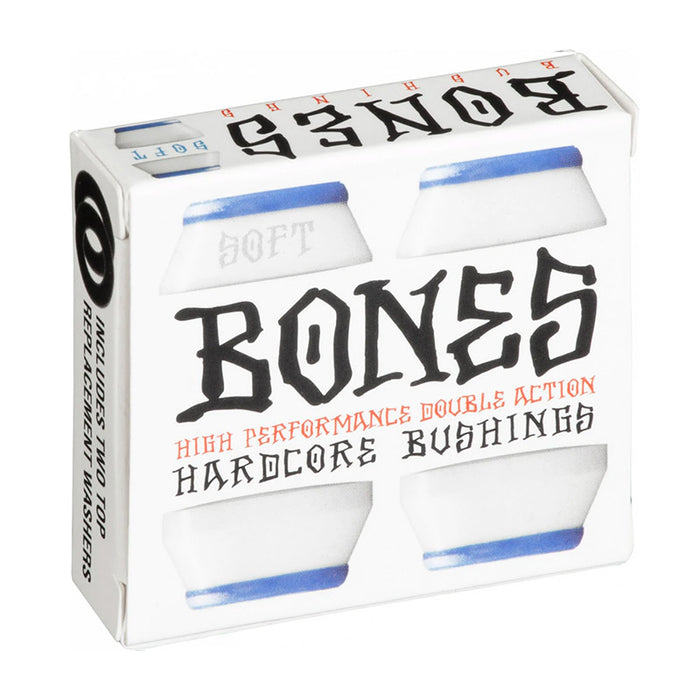 Bones - Soft Bushings (White/Blue)