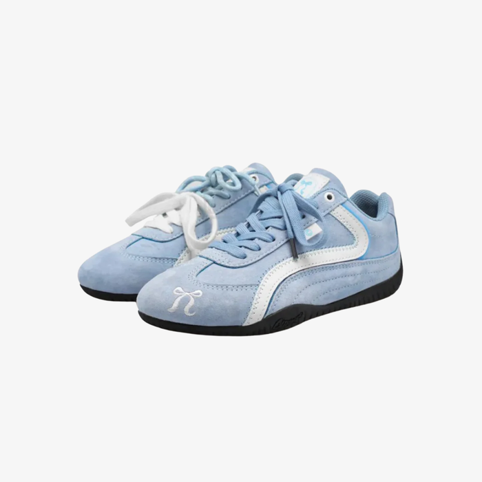 Butterfly Knot Colorblock Sneakers