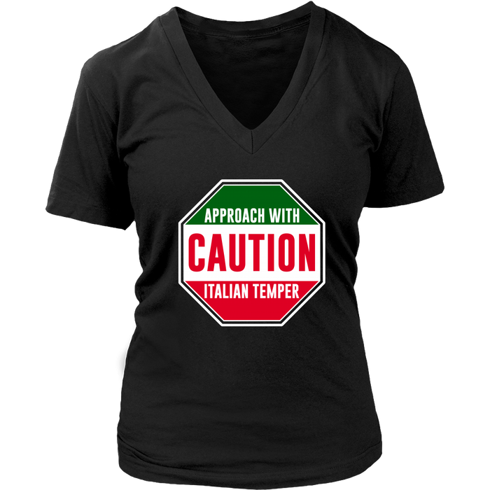 District Womens V-Neck / Black / S