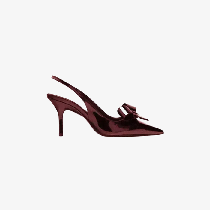 Chic Butterfly Bow Pointed Heels