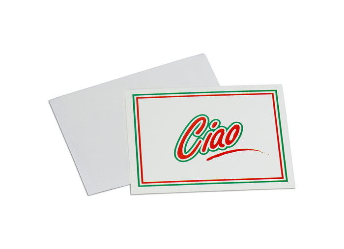 Ciao Note Cards - 8 cards and envelopes