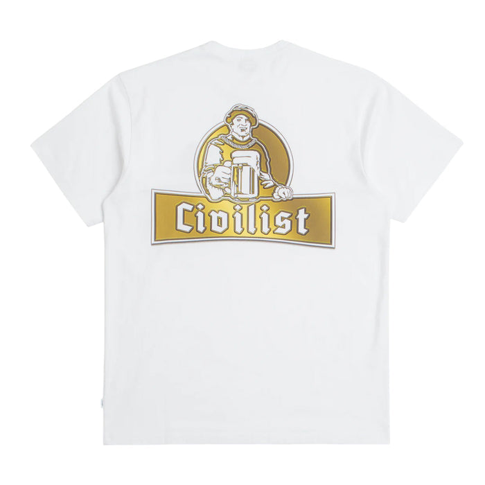 Civilist - Schulle Chrome Tee (White)