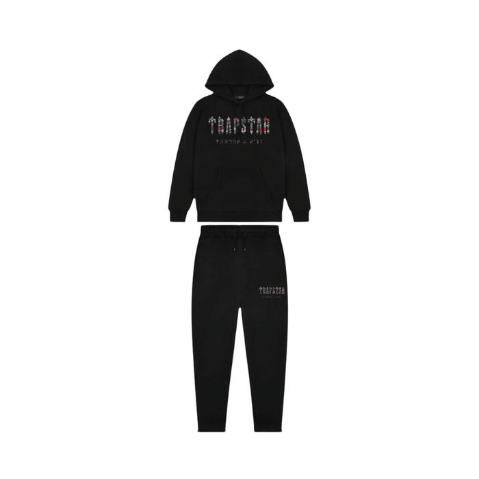 Dres Trapstar Decoded Camo Hooded Tracksuit Infrared Edition TRAPSTAR Dresy