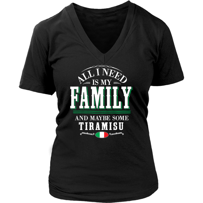 District Womens V-Neck / Black / S