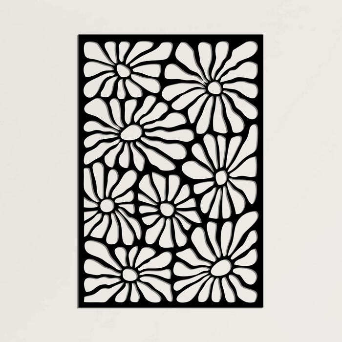 Flowers Metal Wall Art - Decor available at Dekadron for $109.90