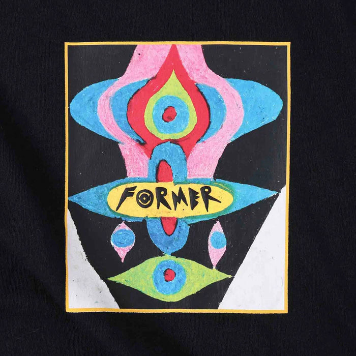 Former - Droid Pastel Tee (Black)