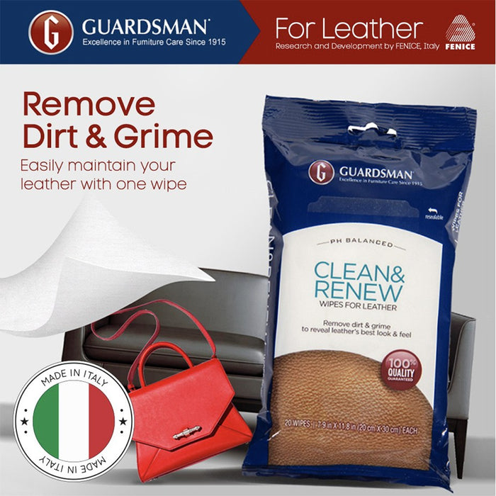 Guardsman Clean & Renew Wipes