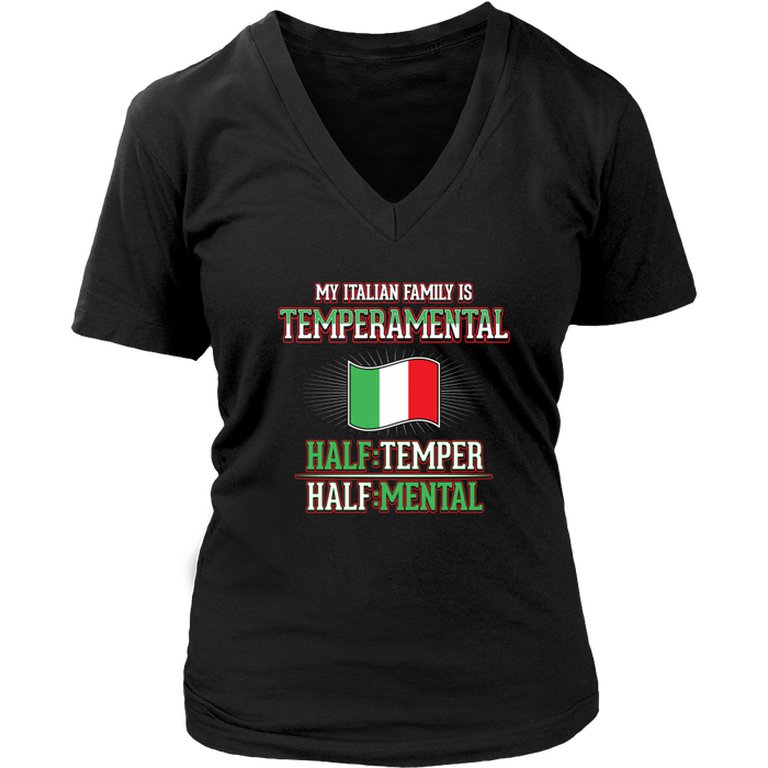 District Womens V-Neck / Black / S
