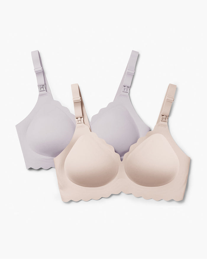 Oyster Pink+Brown / S