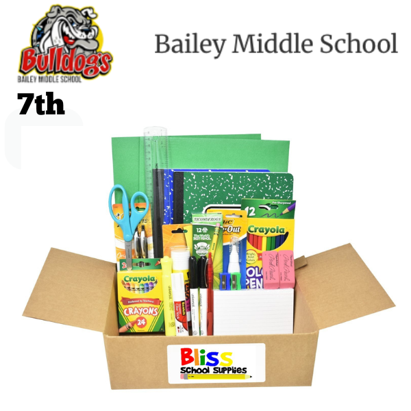 Jim C Bailey Middle School - Seventh Grade