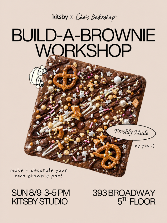 Kitsby x Cho's Bakeshop: Build-A-Brownie Workshop