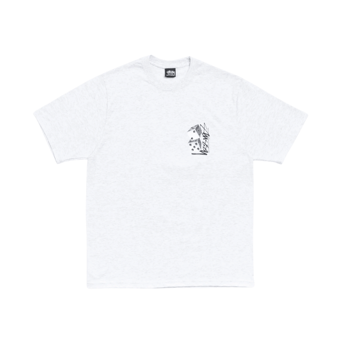 Koszulka Stussy Tall Dice Tee Ash Heather STUSSY Koszulki