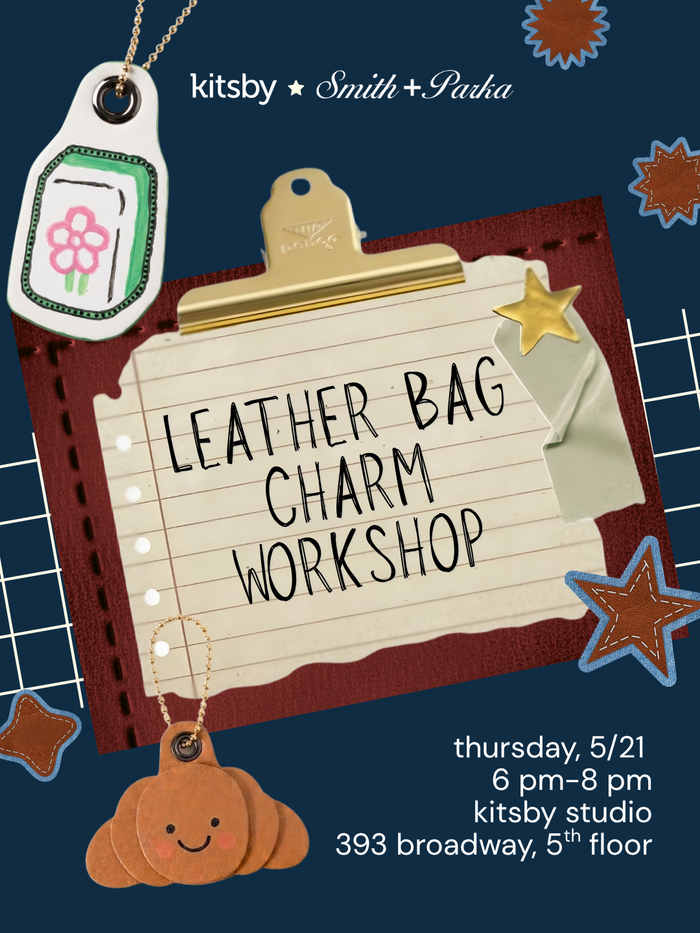 Leather Bag Charm Workshop