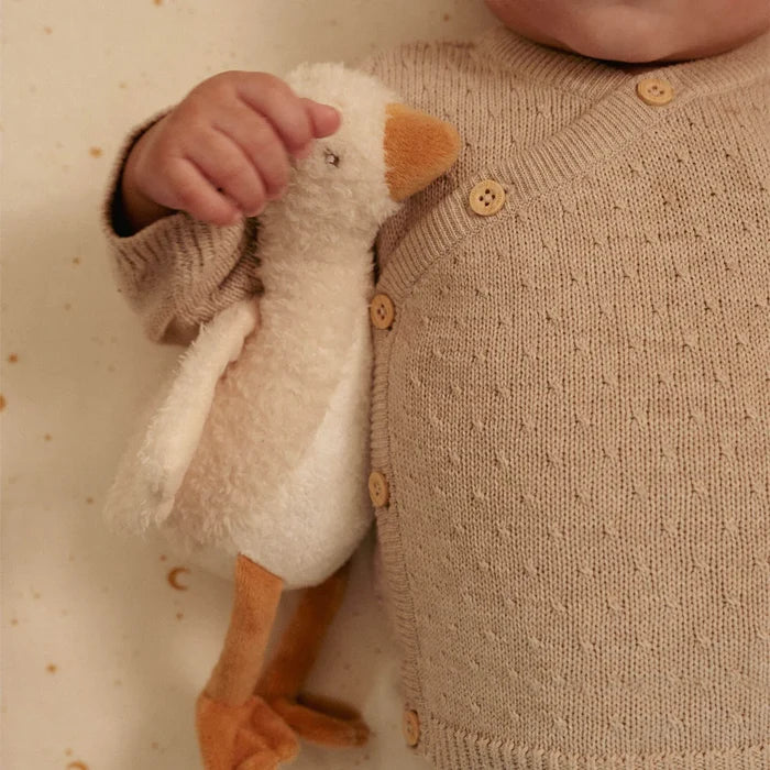 Little Dutch - Cuddle Goose - Newborn Naturals - 17cm - Mabel & Fox