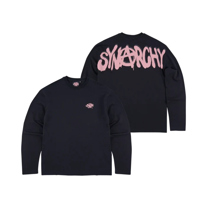 Longsleeve Syna World Synarchy Double Black/Rose Gold Syna World Koszulki