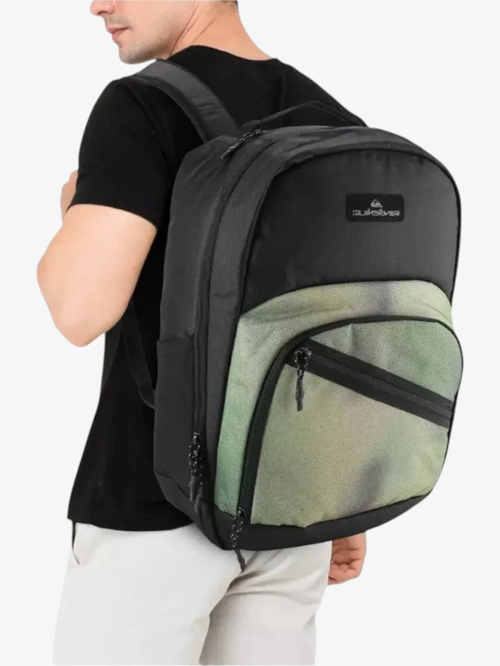 Mochila Quiksilver Schoolie Cooler 2.0 Negro Verde