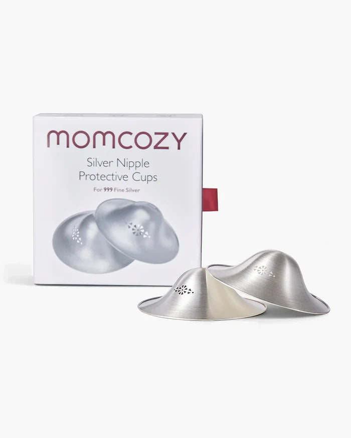 Momcozy Original 999 Silver Nipple Shields