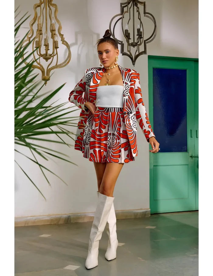 Samsara Skirt & Blazer