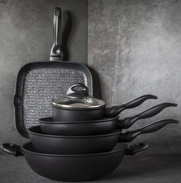 Set antiaderente 2 pezzi - Padelle 24 cm + 28 cm