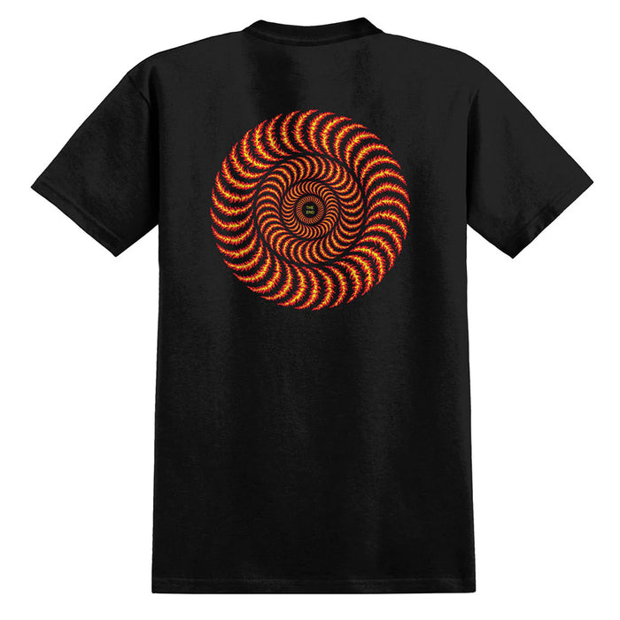 Spitfire - OG Classic Flame Tee (Black/Red/Yellow)
