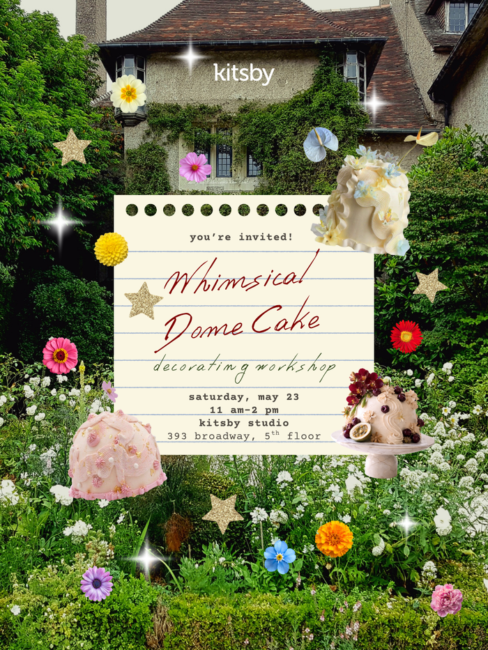 Whimsical Dome Cake Decorating Workshop