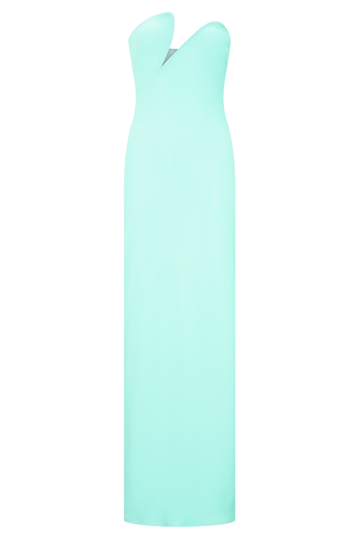 Winston Strapless Sequin Maxi Dress - Lagoon