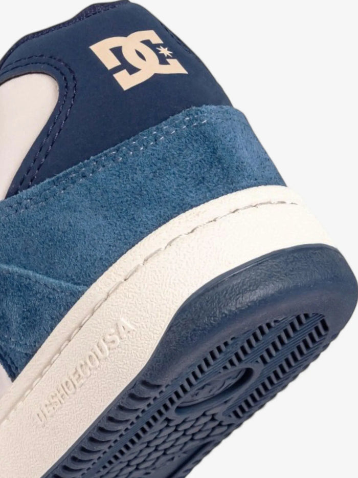 Zapatillas Dc Manteca V SS Mujer Blanco Azul