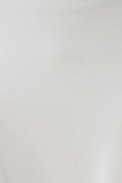 Greer Knee Length Skirt - White