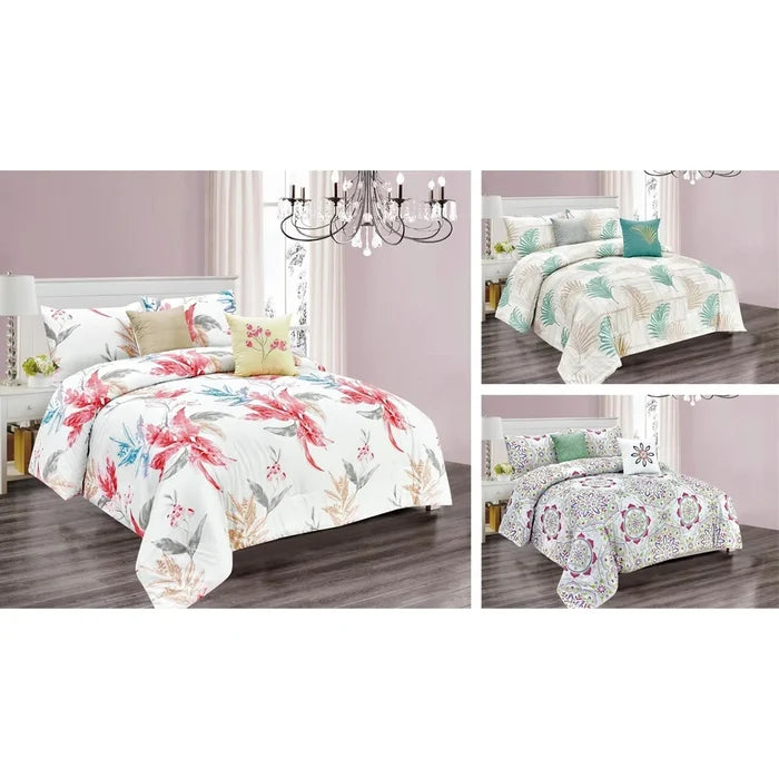 5 PC COMFORTER SET