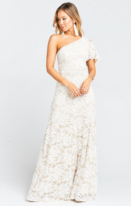 Portia One Shoulder Maxi Dress