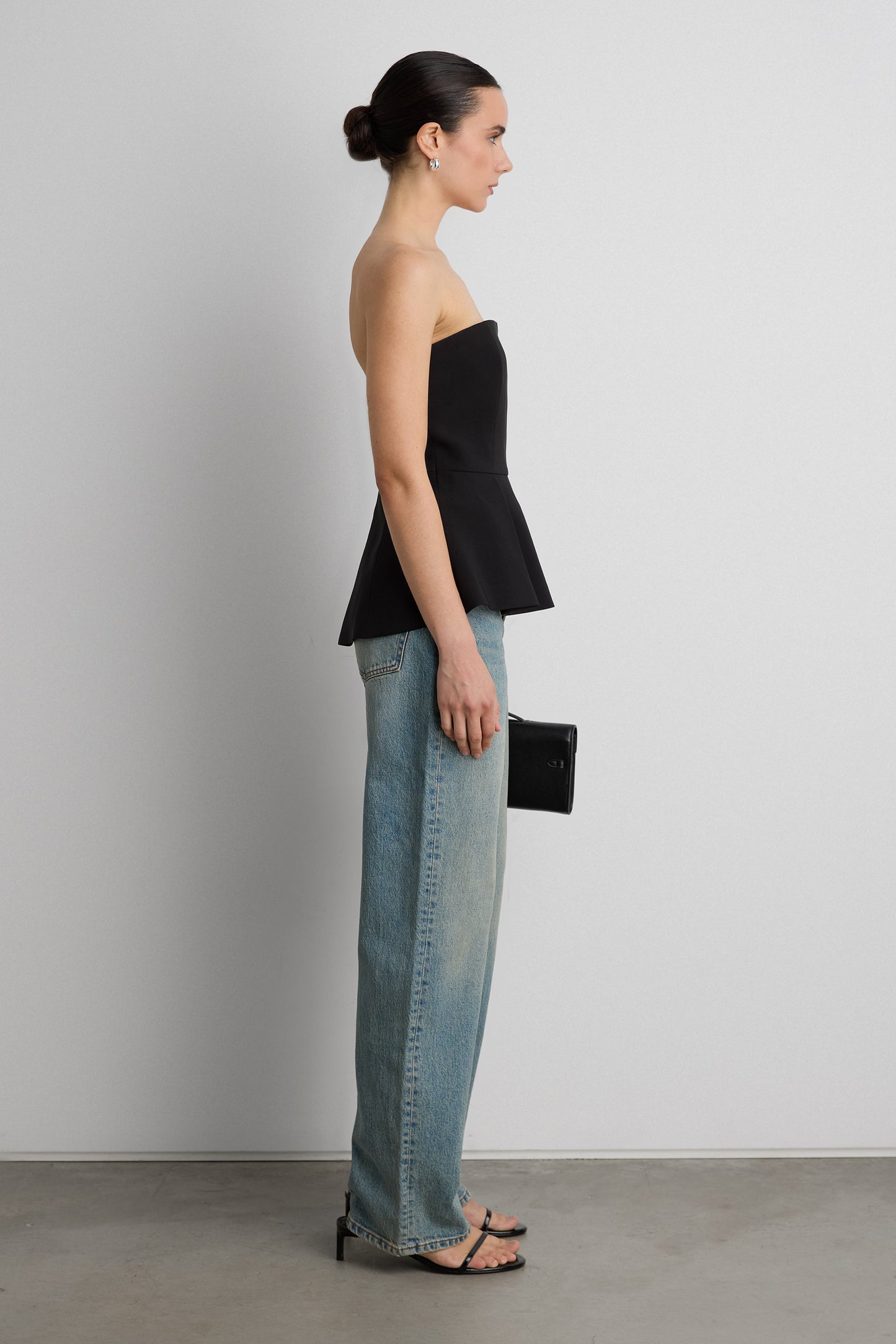 PEPLUM TUBE TOP