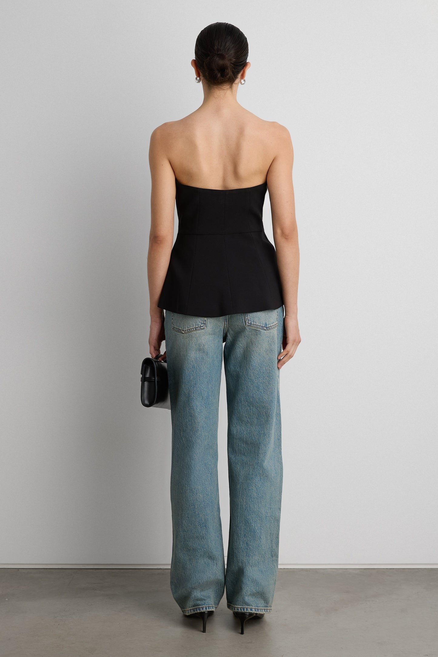 PEPLUM TUBE TOP