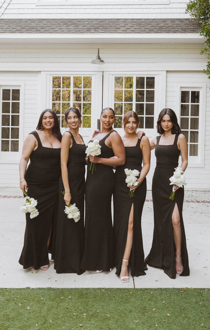 Paris Gown ~ Black Stretch