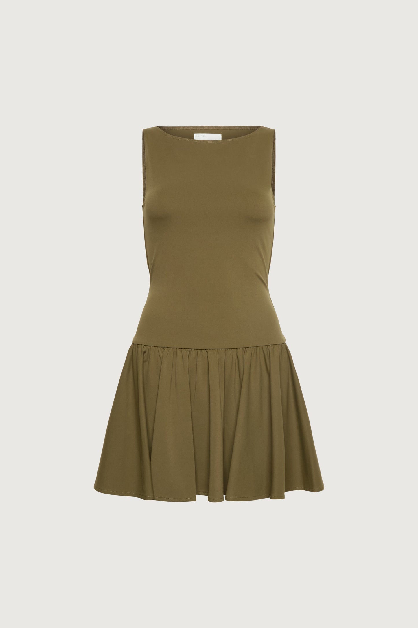 HIGH NECK MINI DRESS
