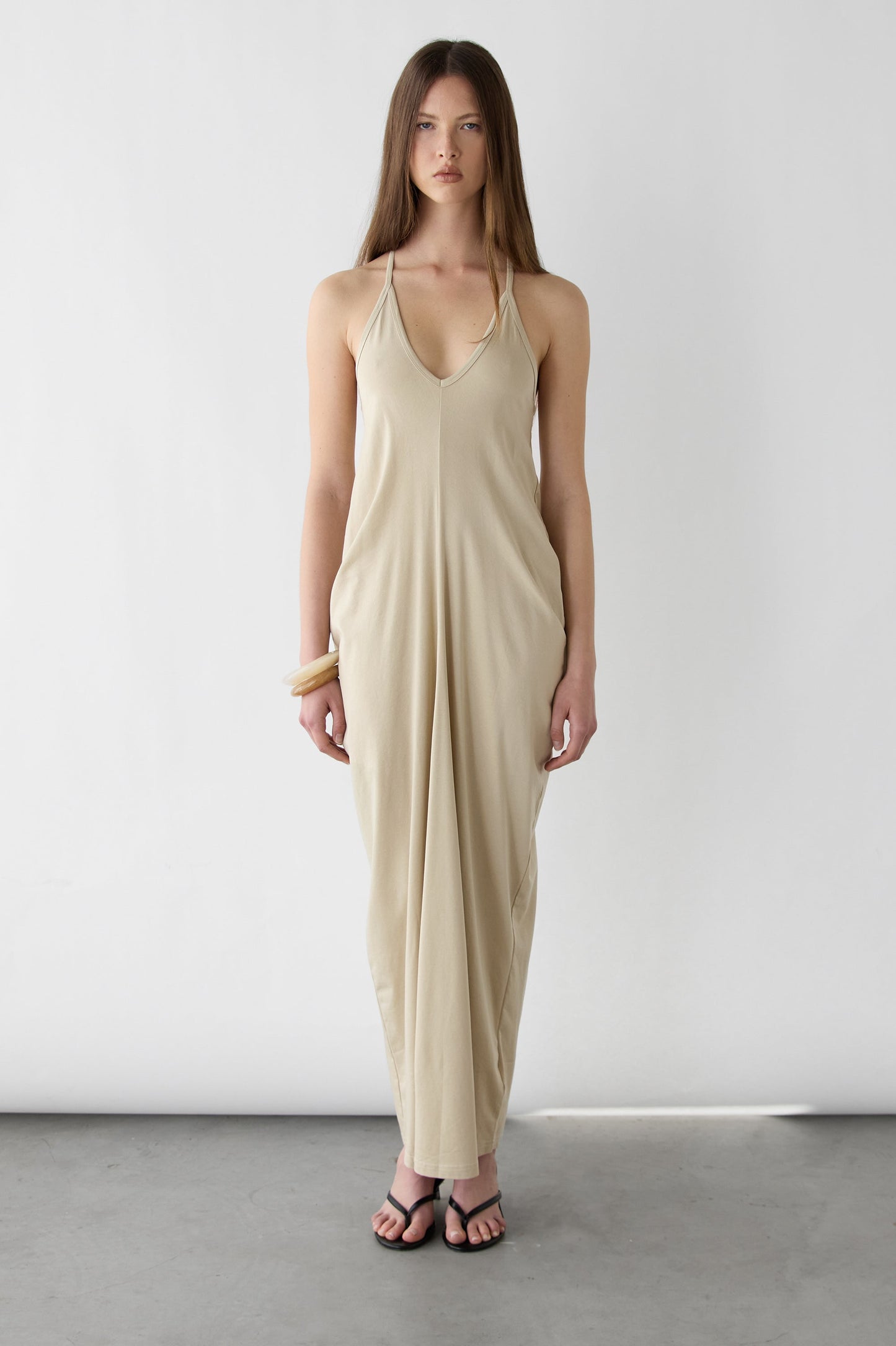 HALTER NECK MAXI DRESS