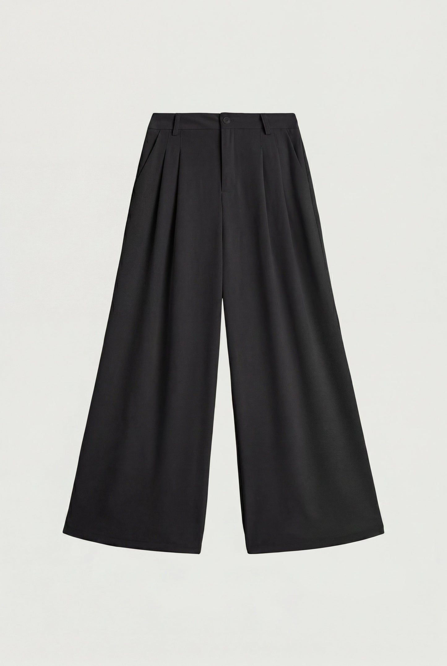 WIDE LEG PANT WITH TUCKING DETAIL