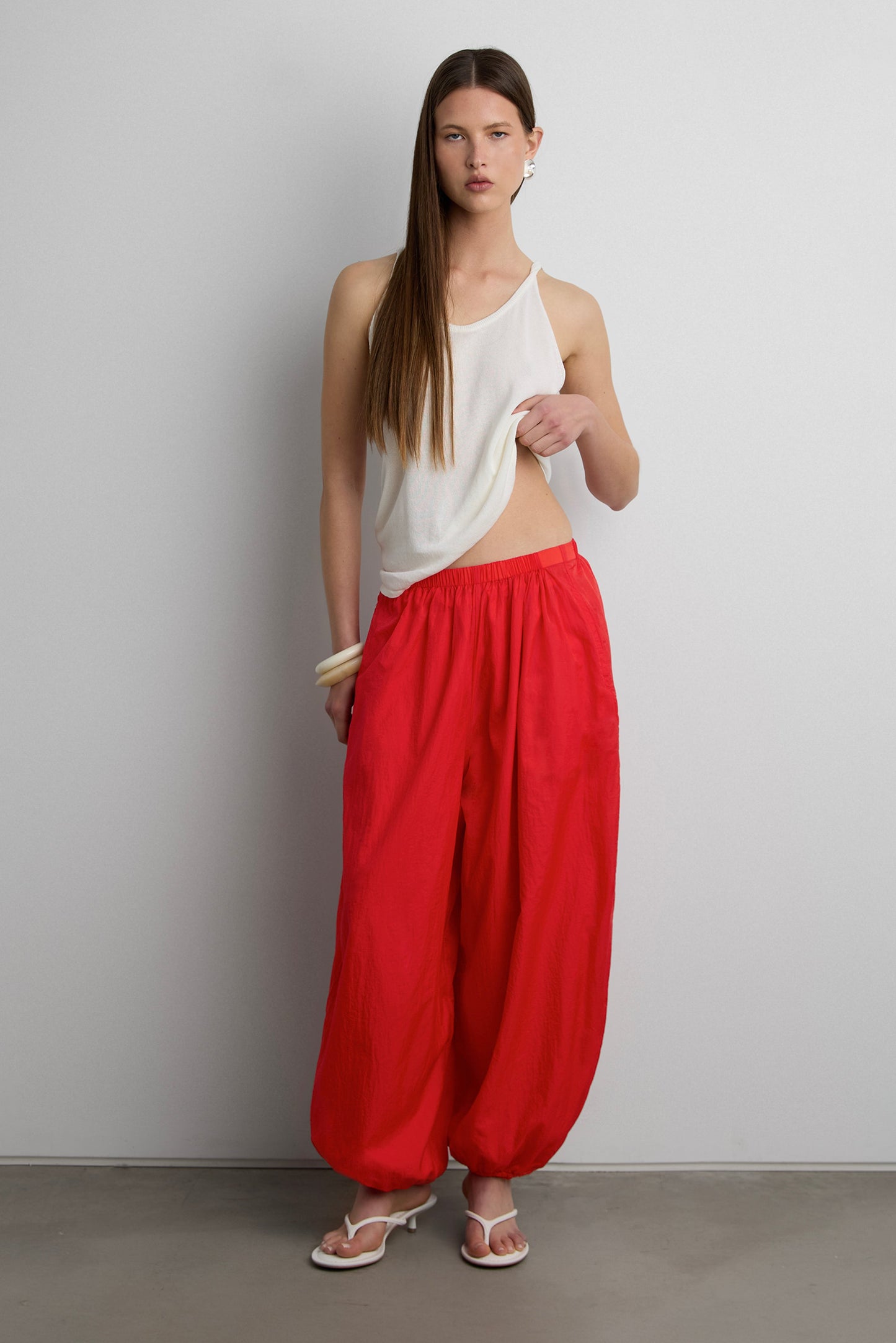 NYLON BALLOON PANT