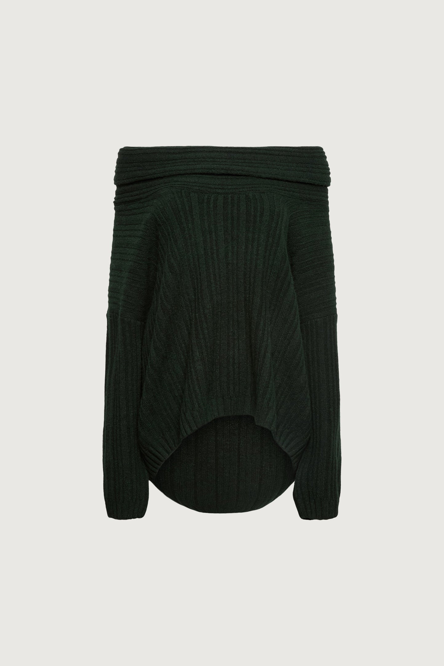 OVERSIZED SLOUCHY OFF THE SHOULDER SWEATER