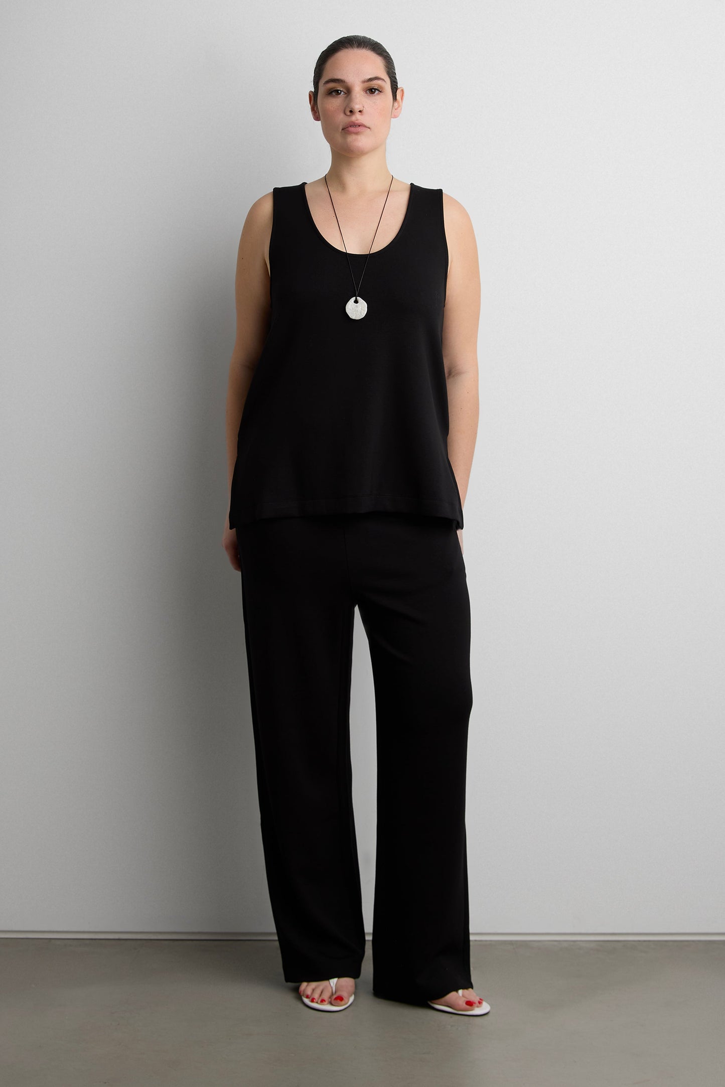 SCUBA SCOOP NECK RELAXED FIT TANK TOP