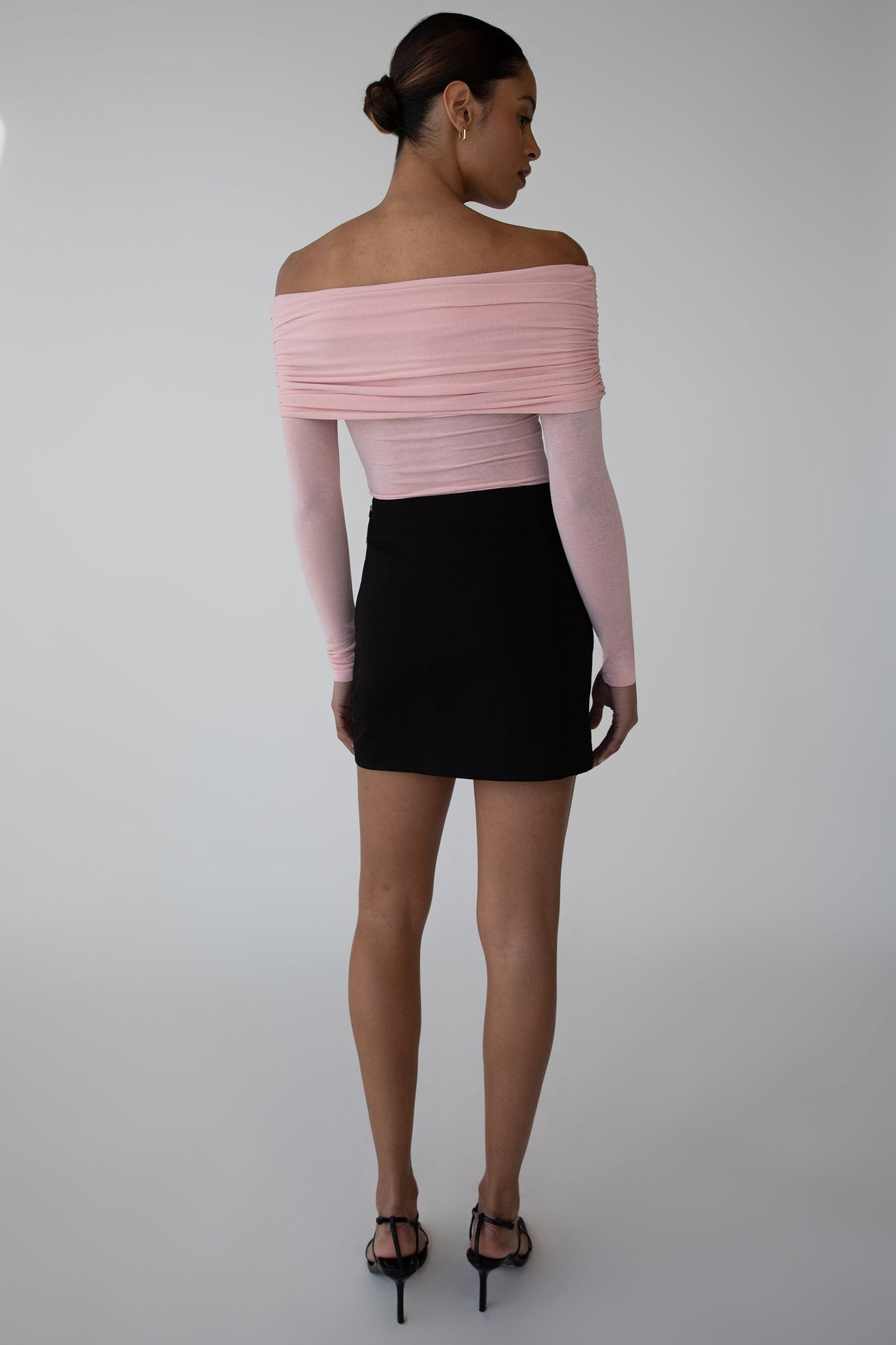 OFF THE SHOULDER FOLD-OVER TOP