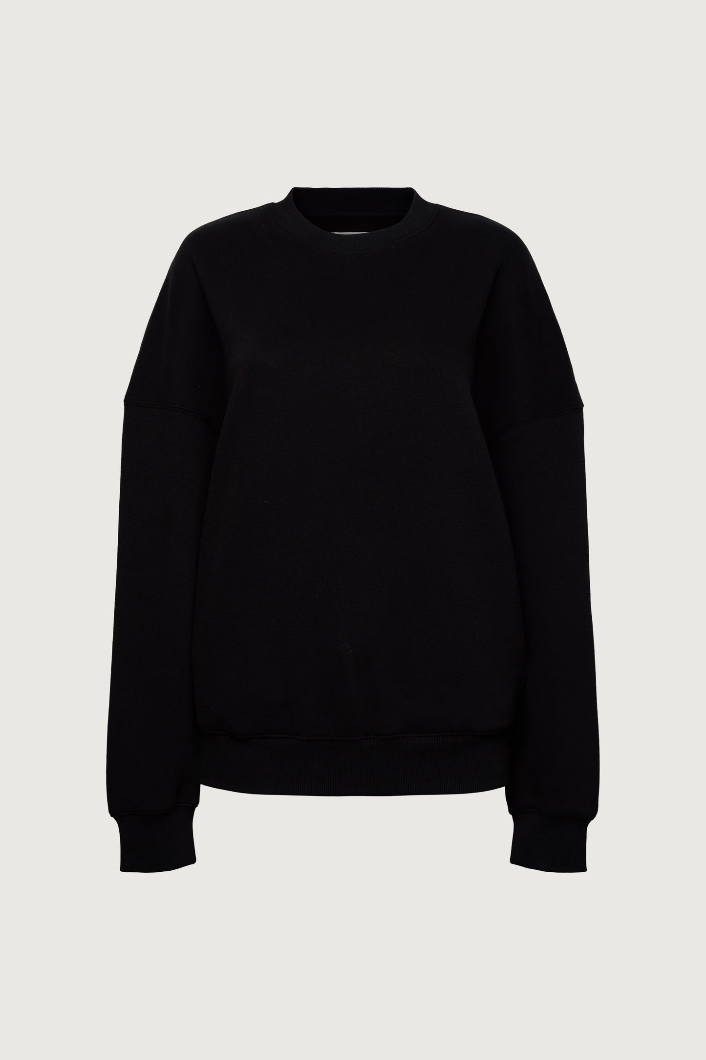 FLEECE STUDIO CREWNECK SWEATSHIRT WITH POCKETS