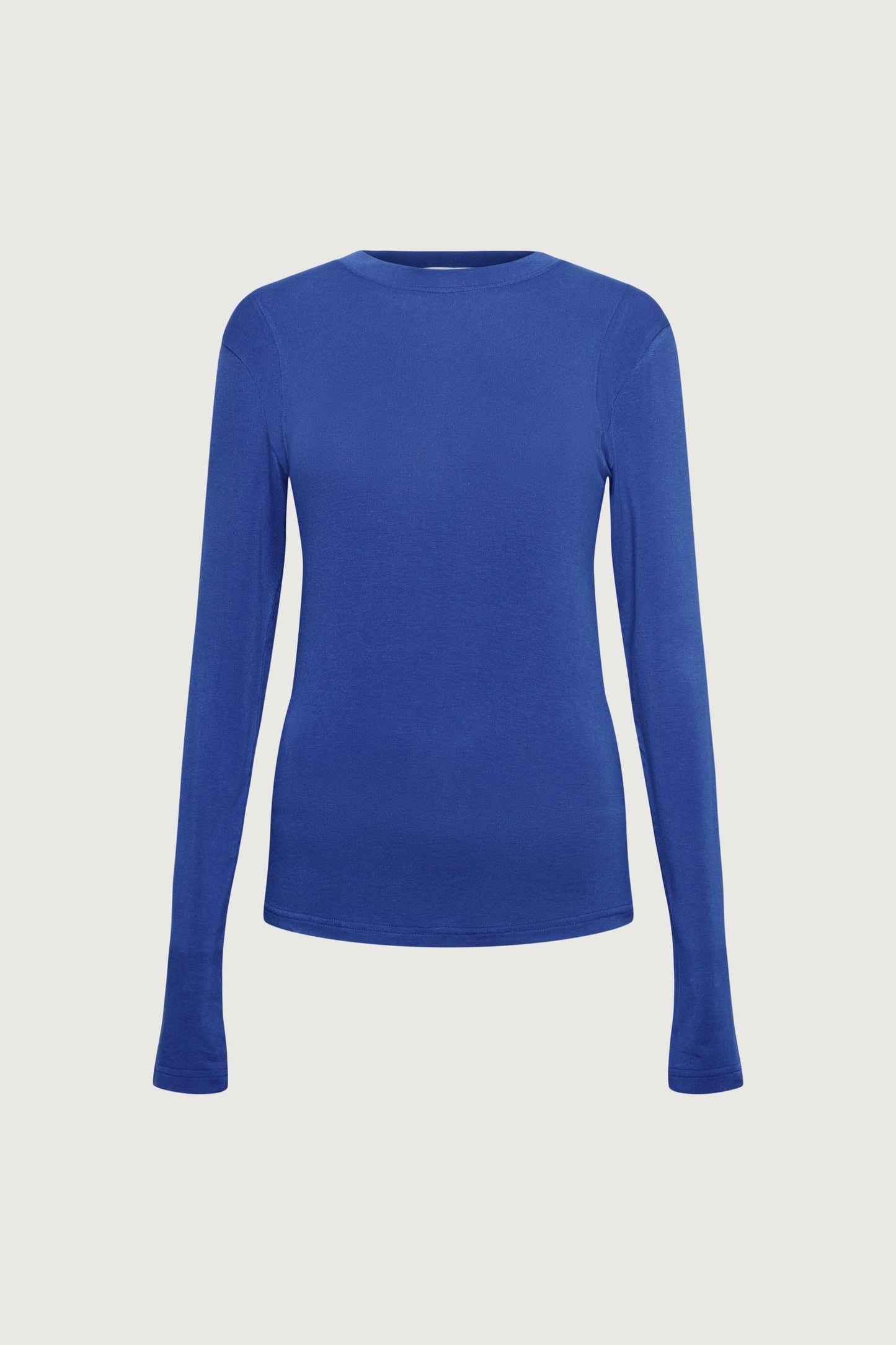 STITCHED SHOULDER LONG-SLEEVE T-SHIRT