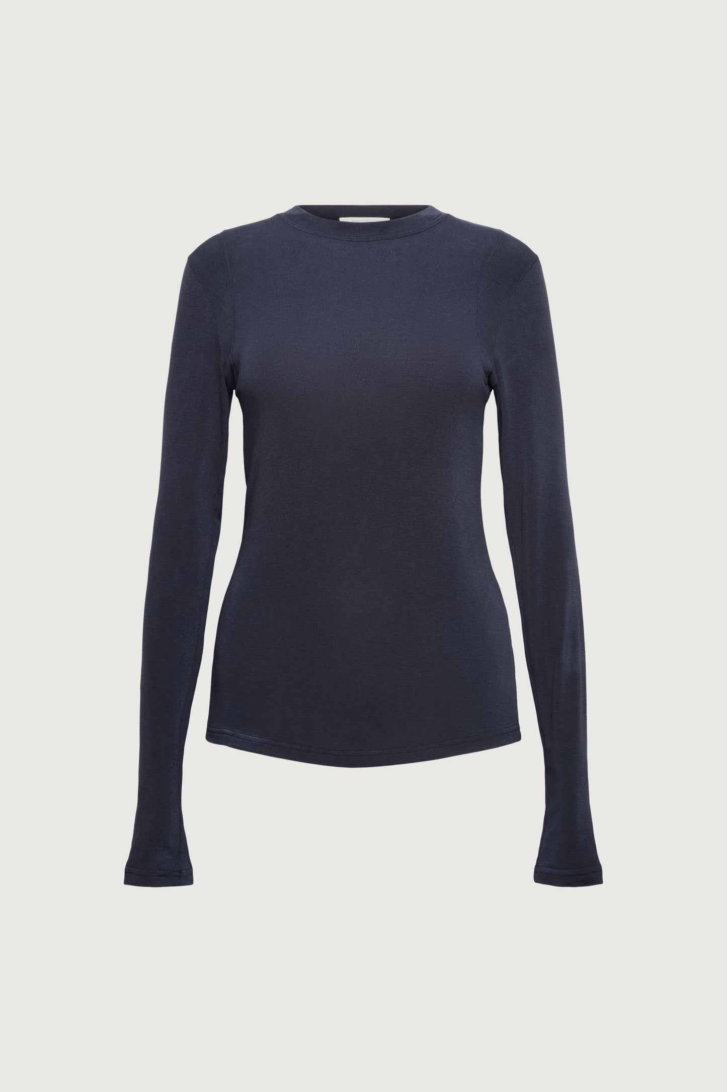 STITCHED SHOULDER LONG-SLEEVE T-SHIRT
