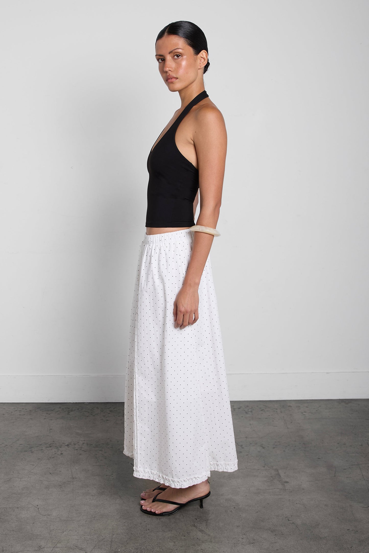 HALTER NECK TANK TOP