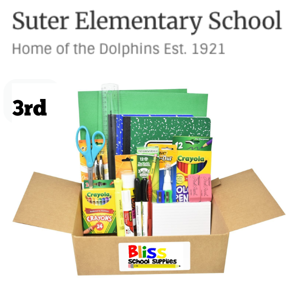 A K Suter Elementary School -  Third Grade